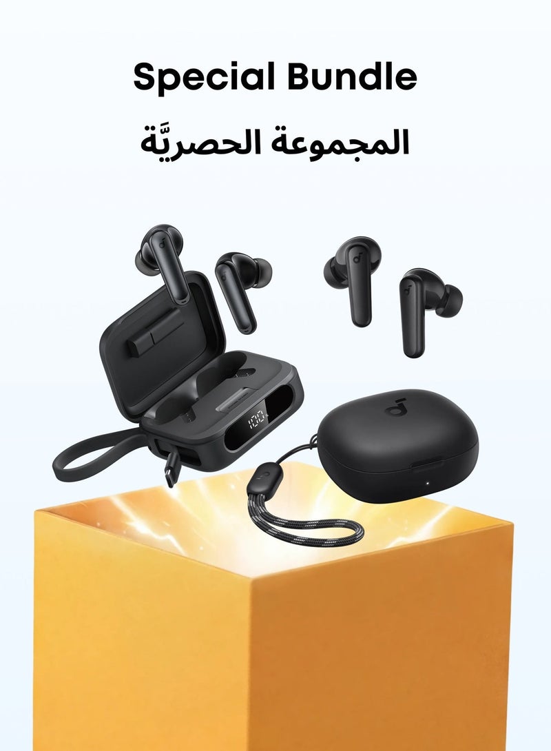 Soundcore 【soundcore by Anker Special Bundle 】 soundcore by Anker  R50i Bluetooth Earphones &  P41i Adaptive Noise Cancelling Earbuds with Portable Phone Charger (Built-in USB-C Cable) - Image 1